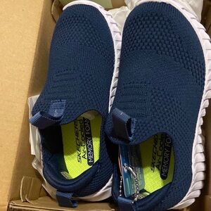 Sketcher Stretch Fit Air Cooled Memory Foam Slip on Shoes